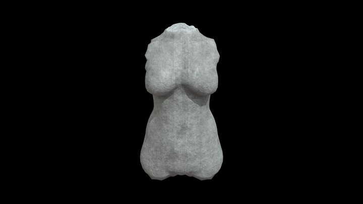 Torso Statue 2 3D Model