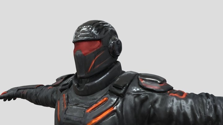 future soldier 3D Model