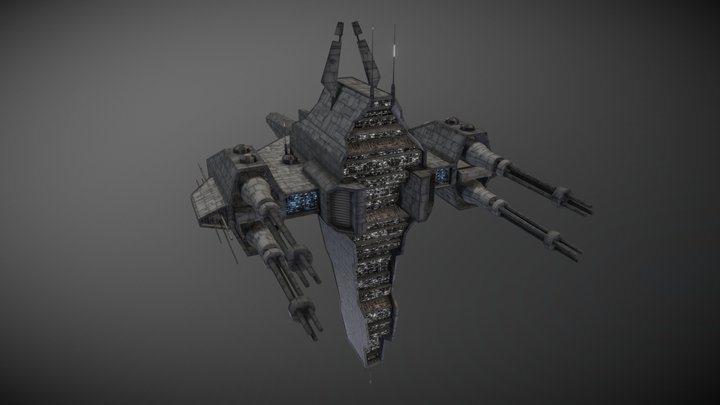 Vengeance-class frigate (Star Wars) 3D Model