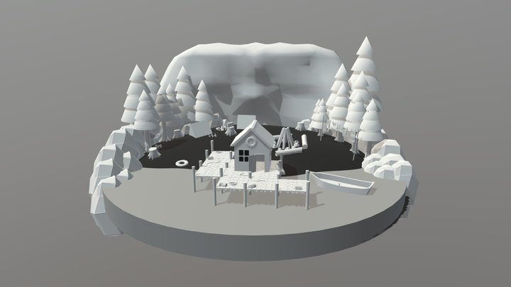 Island Project 3D Model