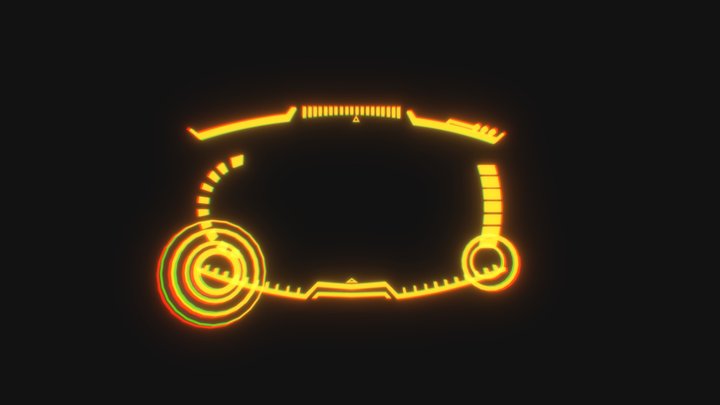 Gary Helmet Holograms 3D Model