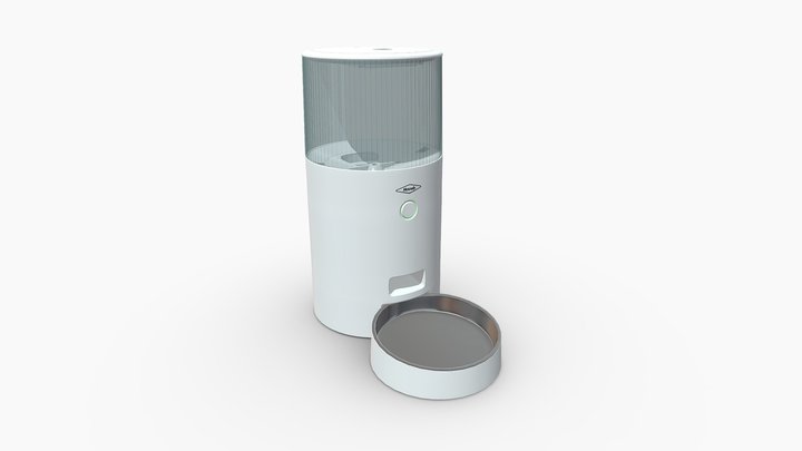 Dispensador Alimentos Pet AR 3D Model