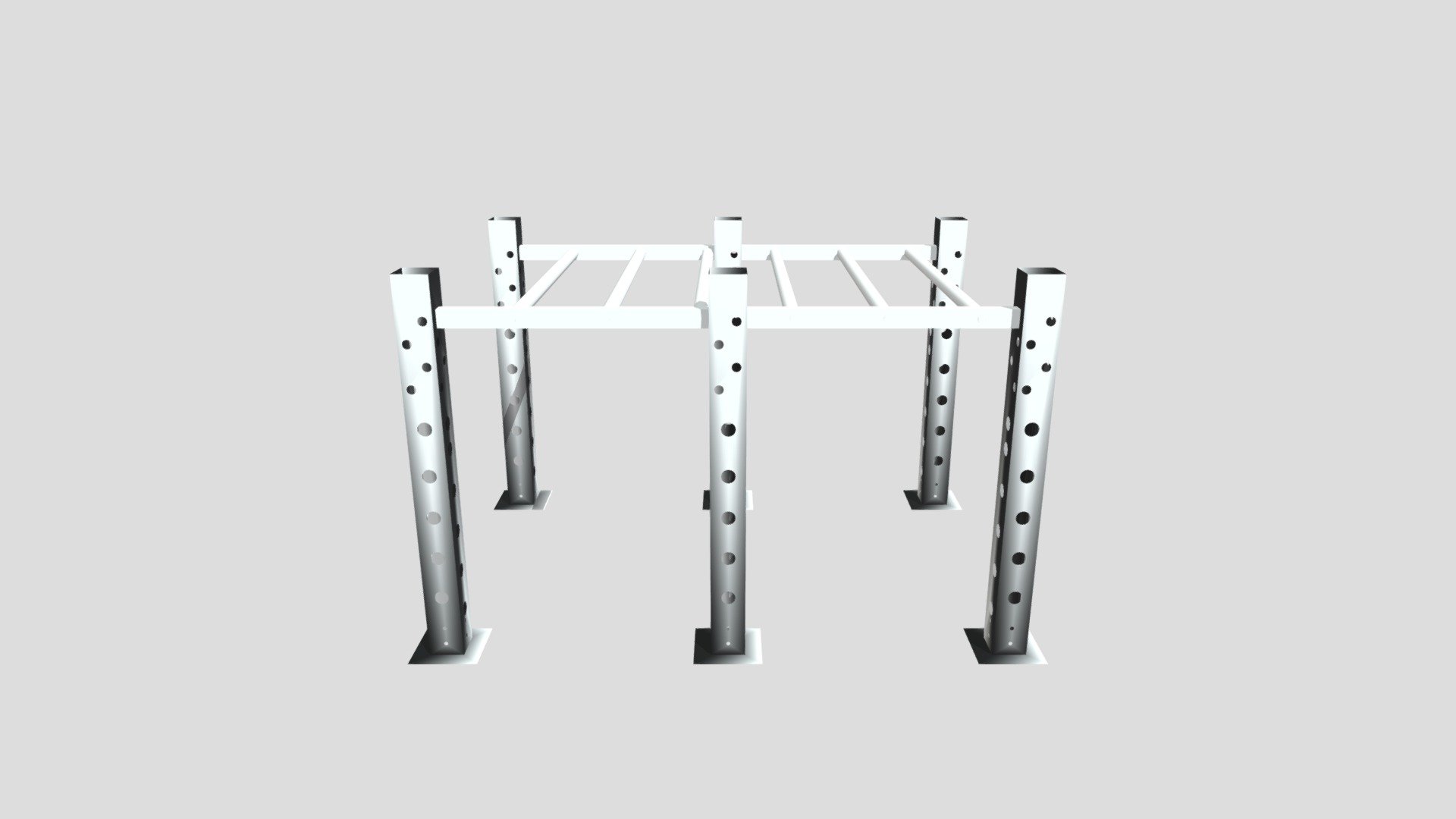 Monkey Bars Prison Yard Model Roosevelt Phillip