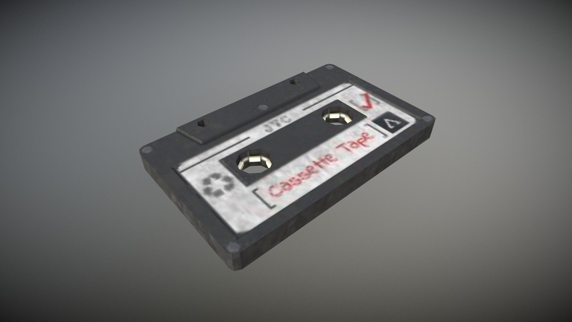 Low Poly Cassette Tape - 3D model by Ryan Bocking (@RyanBocking ...