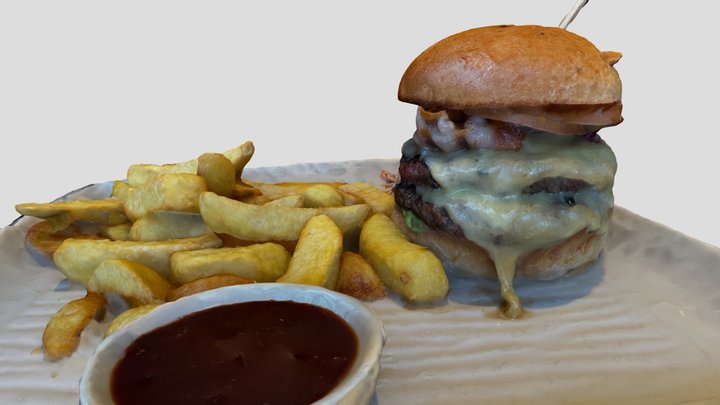 Beefeater Burger 3D Model