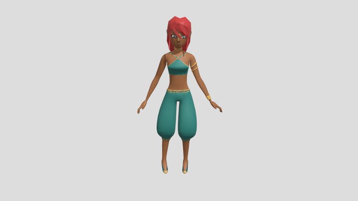 Gerudo Model 3D Model