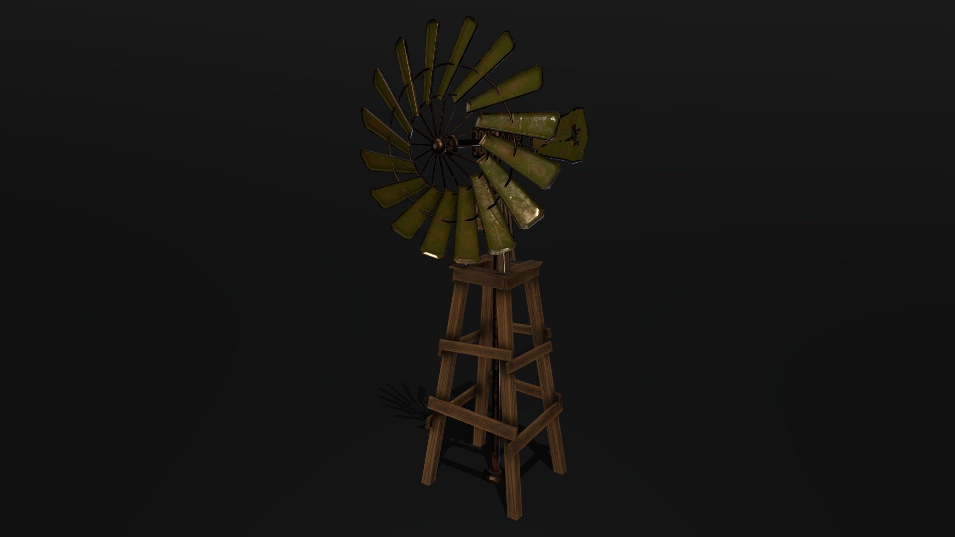 Cartoon Windmill