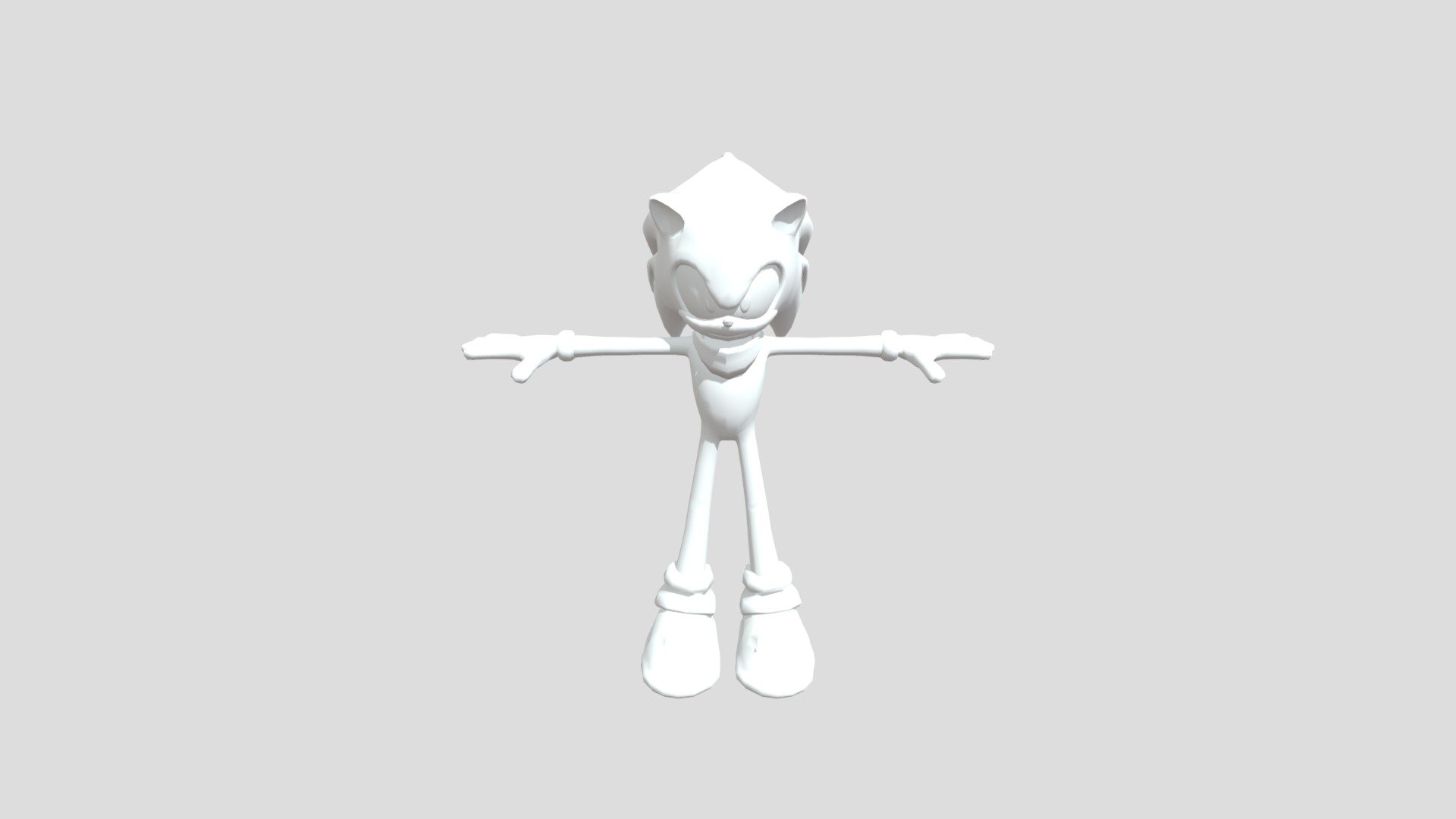 Sonic-boom FREE - 3D model by tiranoyfe [ac839a1] - Sketchfab