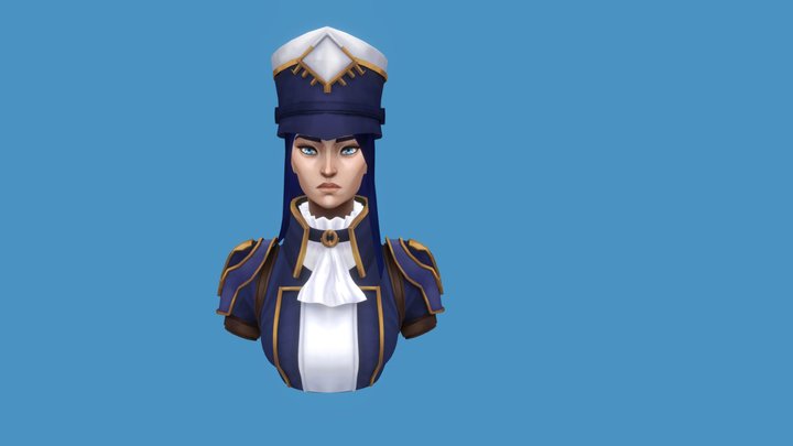 Caitlyn / Arcane 3D Model