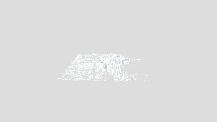 Chicago芝加哥 3D Model