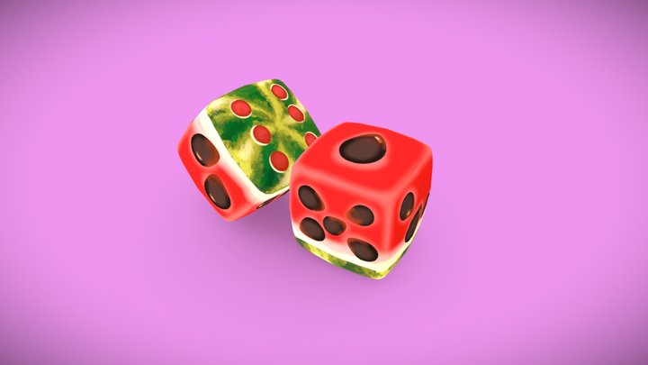 3D model Ludo - Board Game VR / AR / low-poly