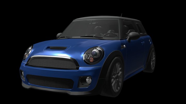Mini Cooper 3D Model