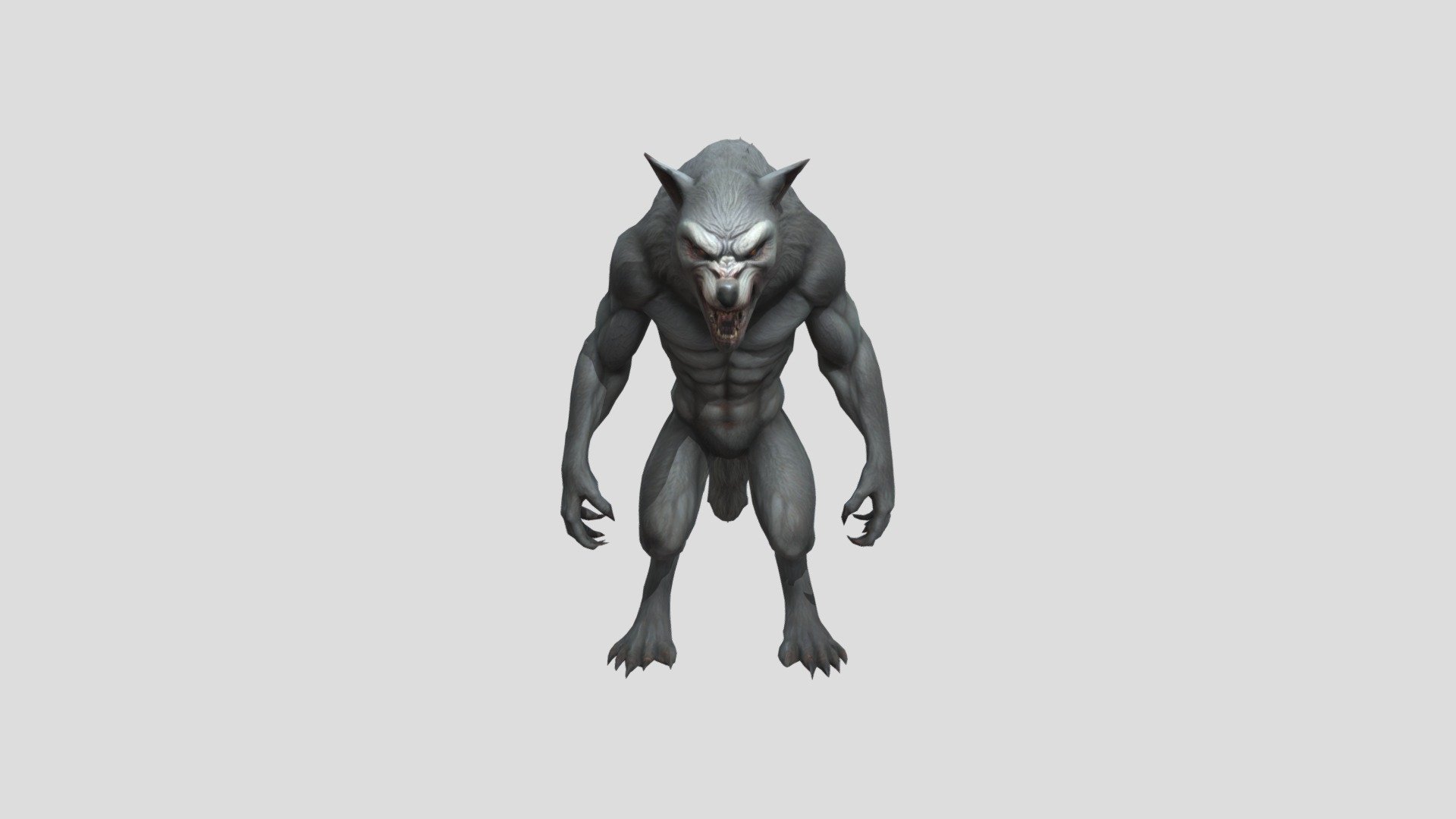 Simple werewolf - 3D model by juninhosempi332 [ac87bd2] - Sketchfab
