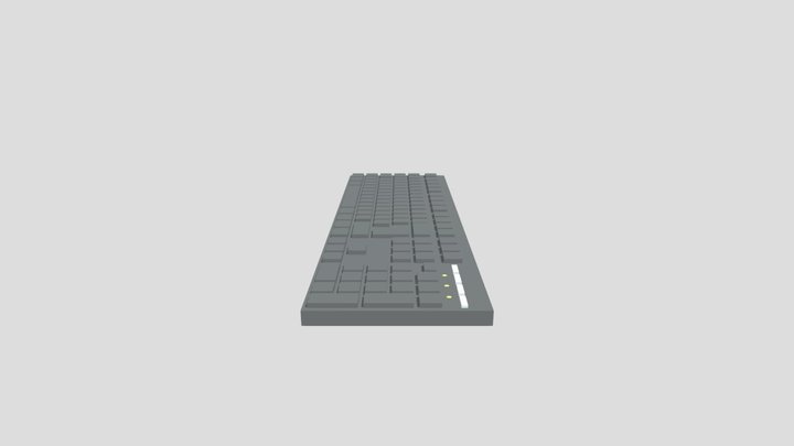 keyboard 3D Model