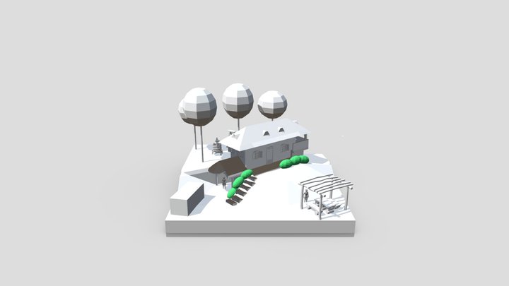 3D1_2526_1ANI11E_Rebec_Sara_WIPDiorama 3D Model