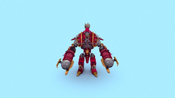 Robot_Big_01 3D Model