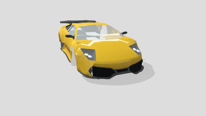Lamborghini murcielago sv 3D Model