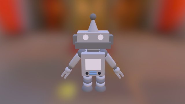 Robot 2 3D Model