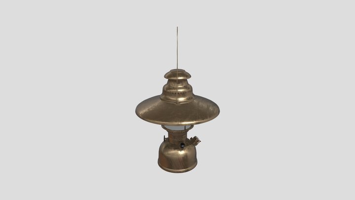 Đèn Măng Xông 3D Model