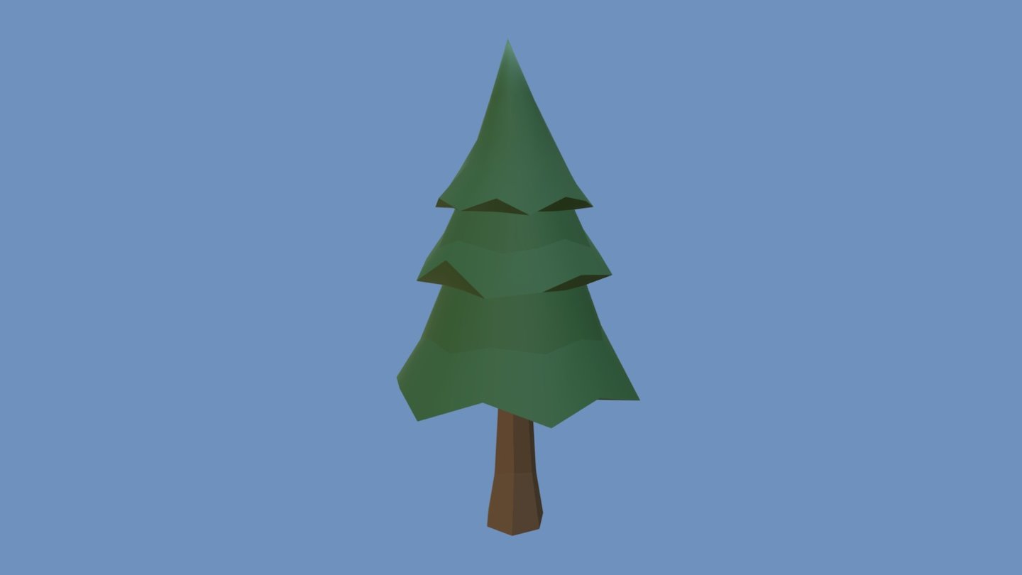 Pine Tree - 3D model by bennybrickster [ac894f7] - Sketchfab