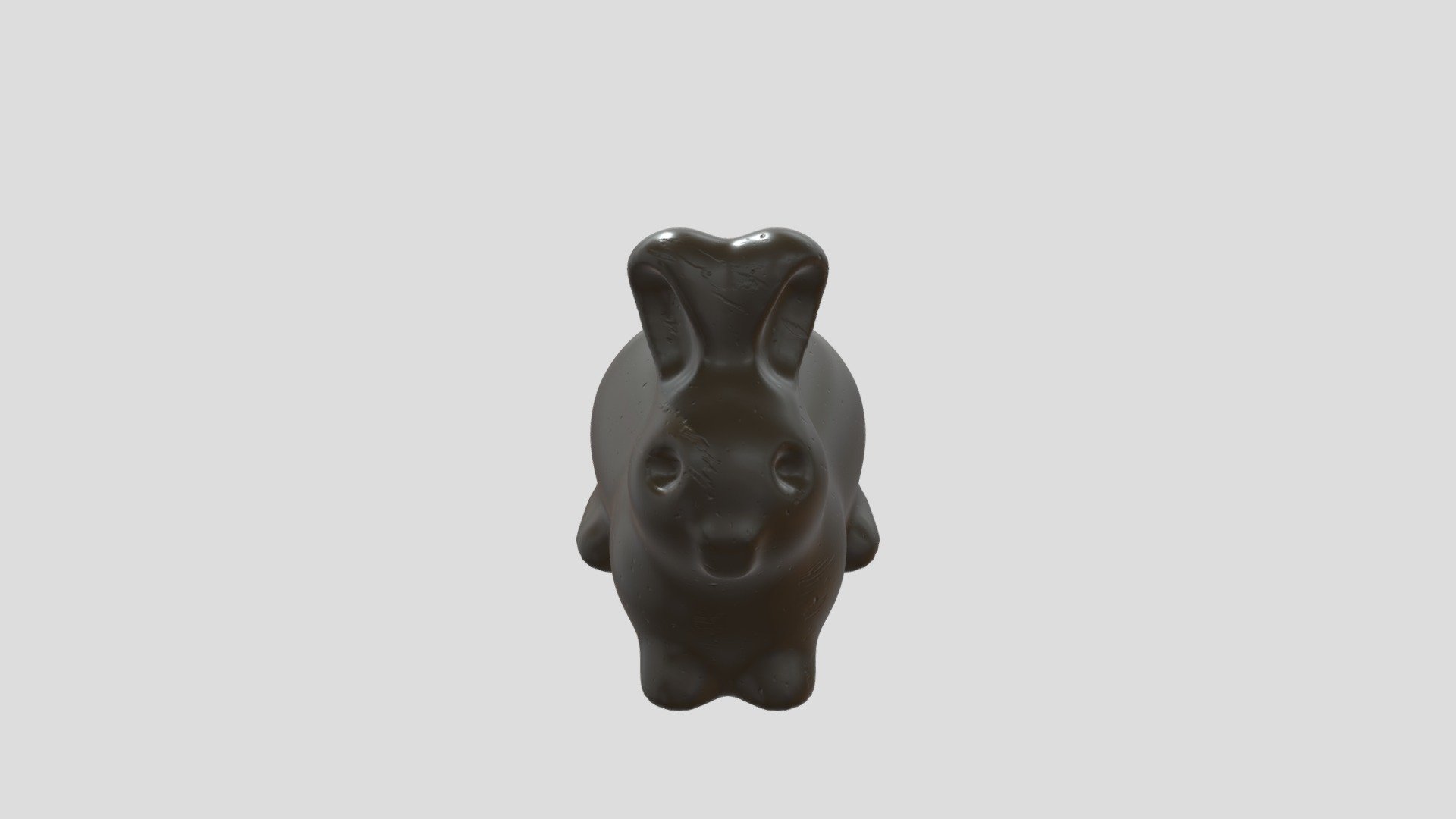 Chocolate Bunny - 3D model by MarkDaShark [ac89609] - Sketchfab