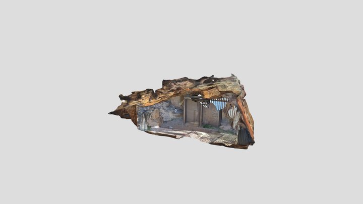 Cueva de maltravieso (sala de entrada) 3D Model