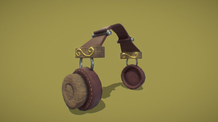 Headphones Model - Worldskills submission 2019 3D Model