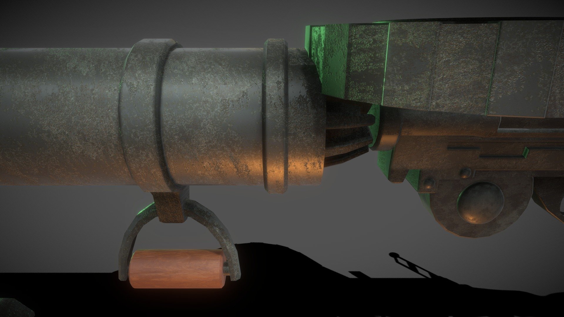 Animated Lewis Gun Download Free 3D model by Coconut (tomas.anglim.811) [ac8b50f] Sketchfab
