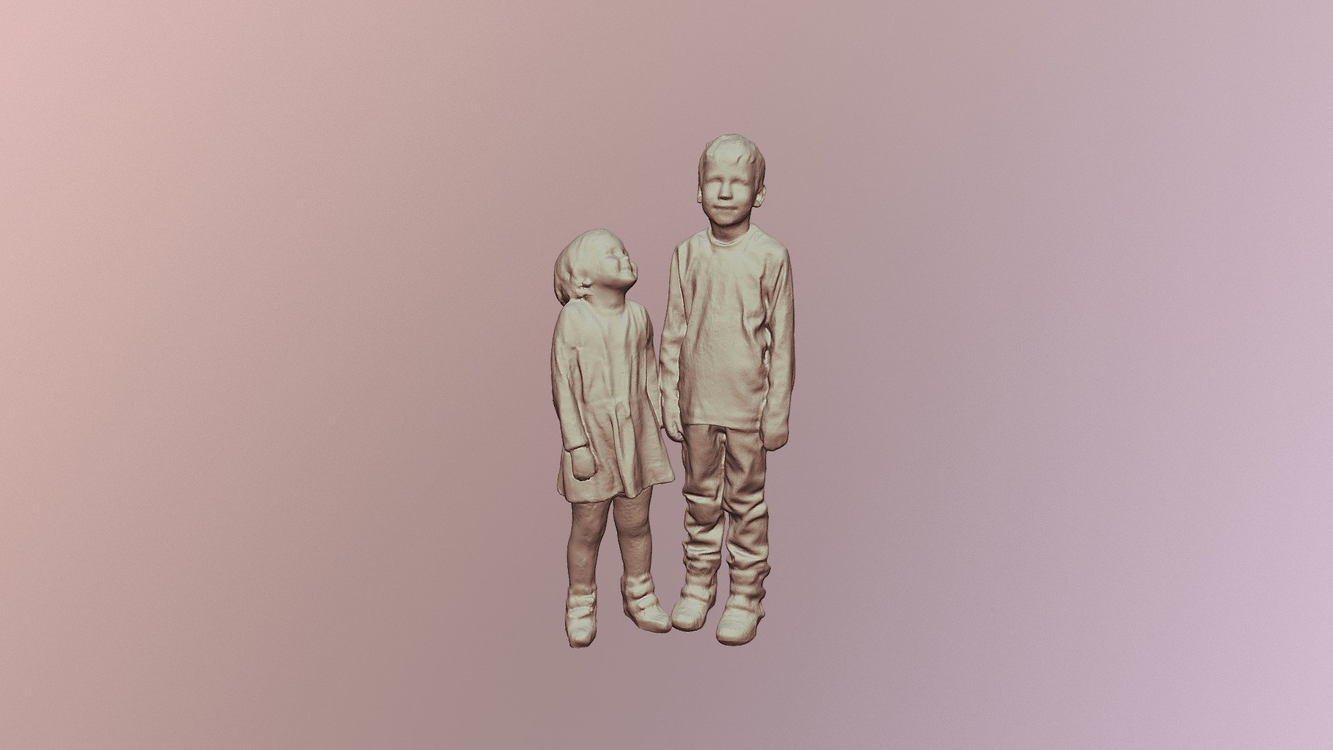 Toník a Barunka — Sketchfab embed 3D viewer