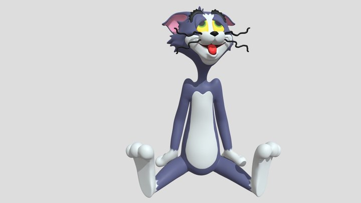 Tom and Jerry_The Truce Hurts 3D Model