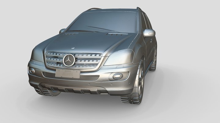 2007 Mercedes-Benz ML350 3D Model