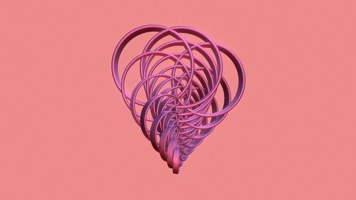 HEART ARREY 3D Model