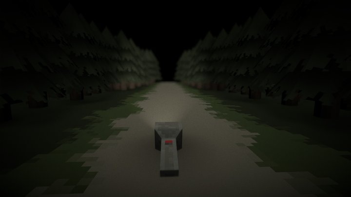 Walk into your fear. 3D Model