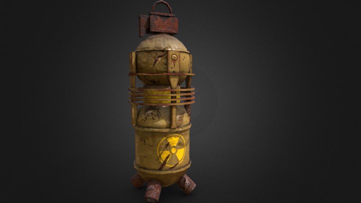 Fallout 4 Grenade 3D Model