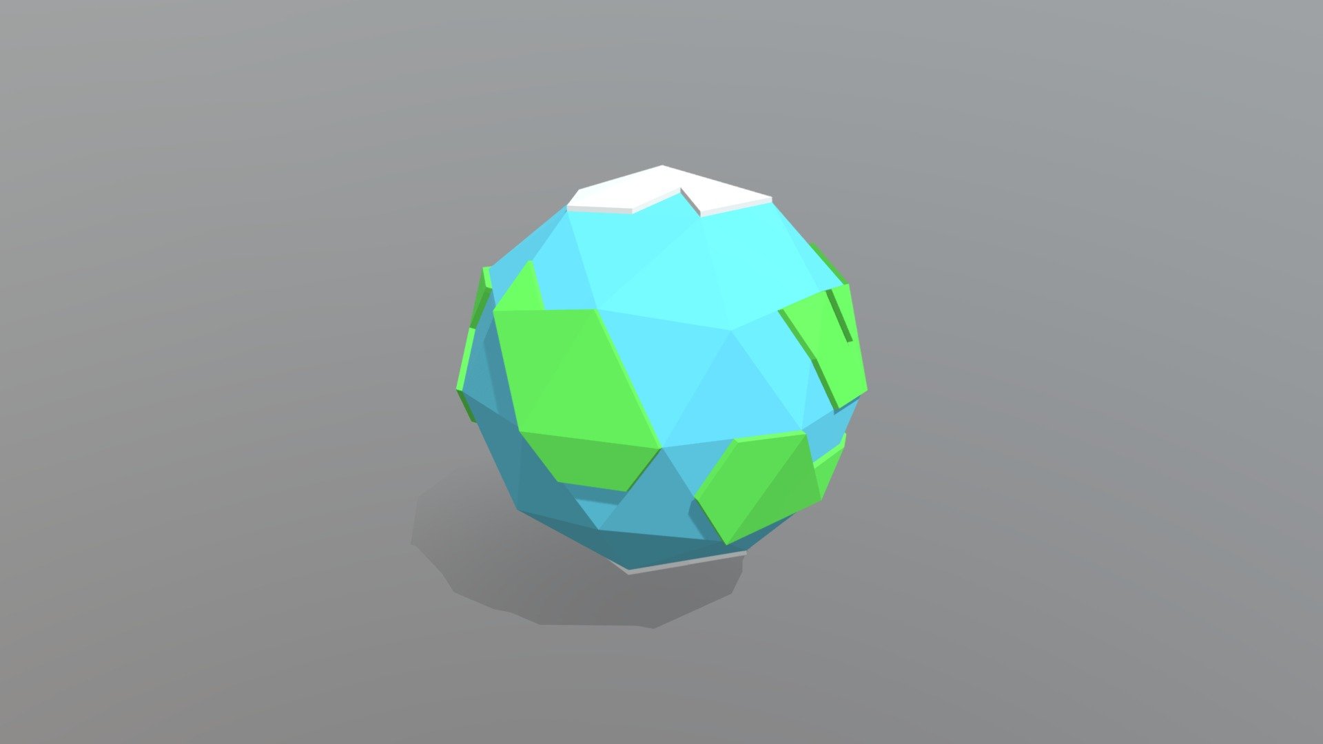 Lowpoly earth