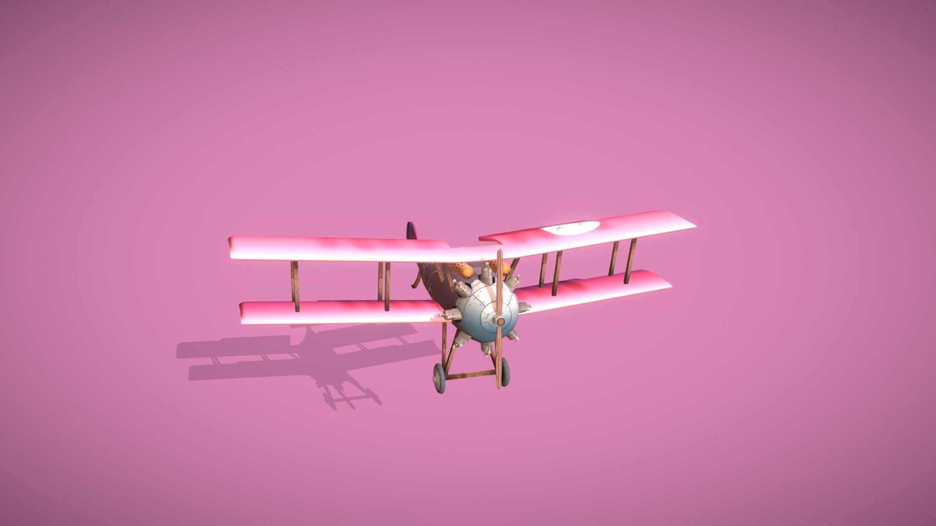 Ww1 Airplane - The Tased Bird - 3d Model By Bo Thijs (@bo Thijs 