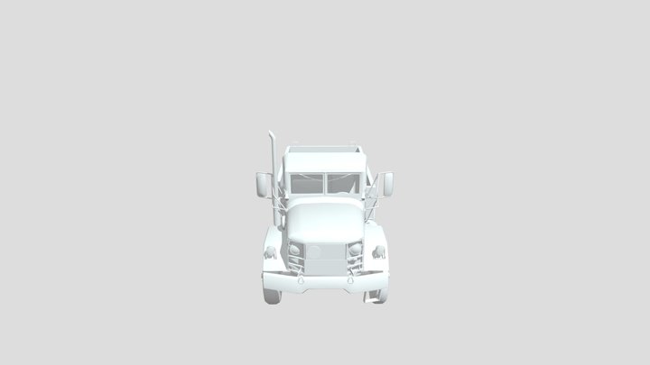 Army Truck 3D Model