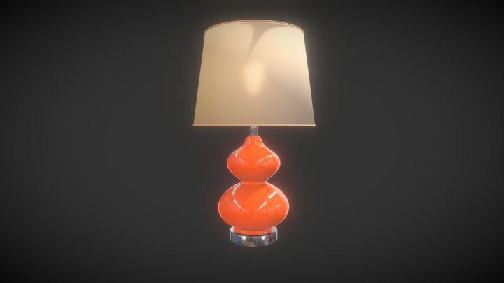 Table Lamp 3D Model