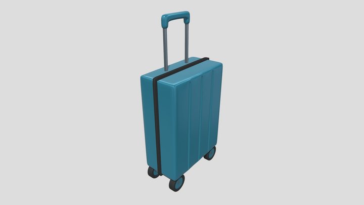 Suitcase 3D Model