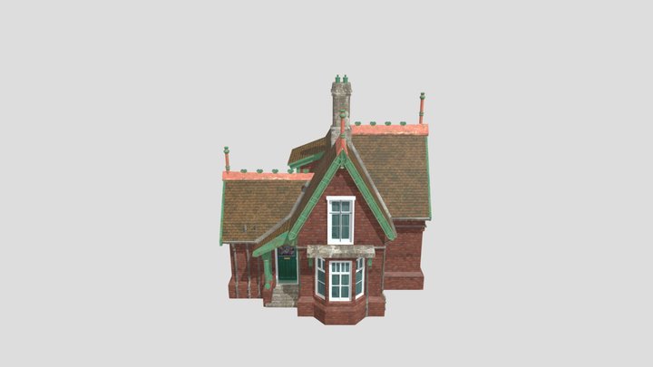 Grandma's House - House Model 3D Model