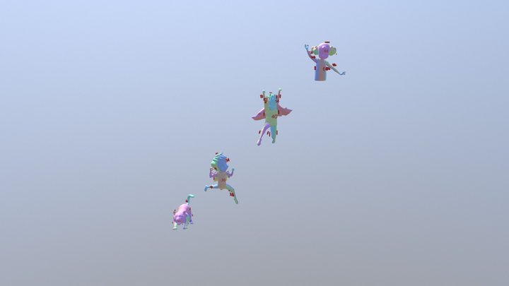 Tigret_Fosut_Equilibrista_Paiaso_d 3D Model