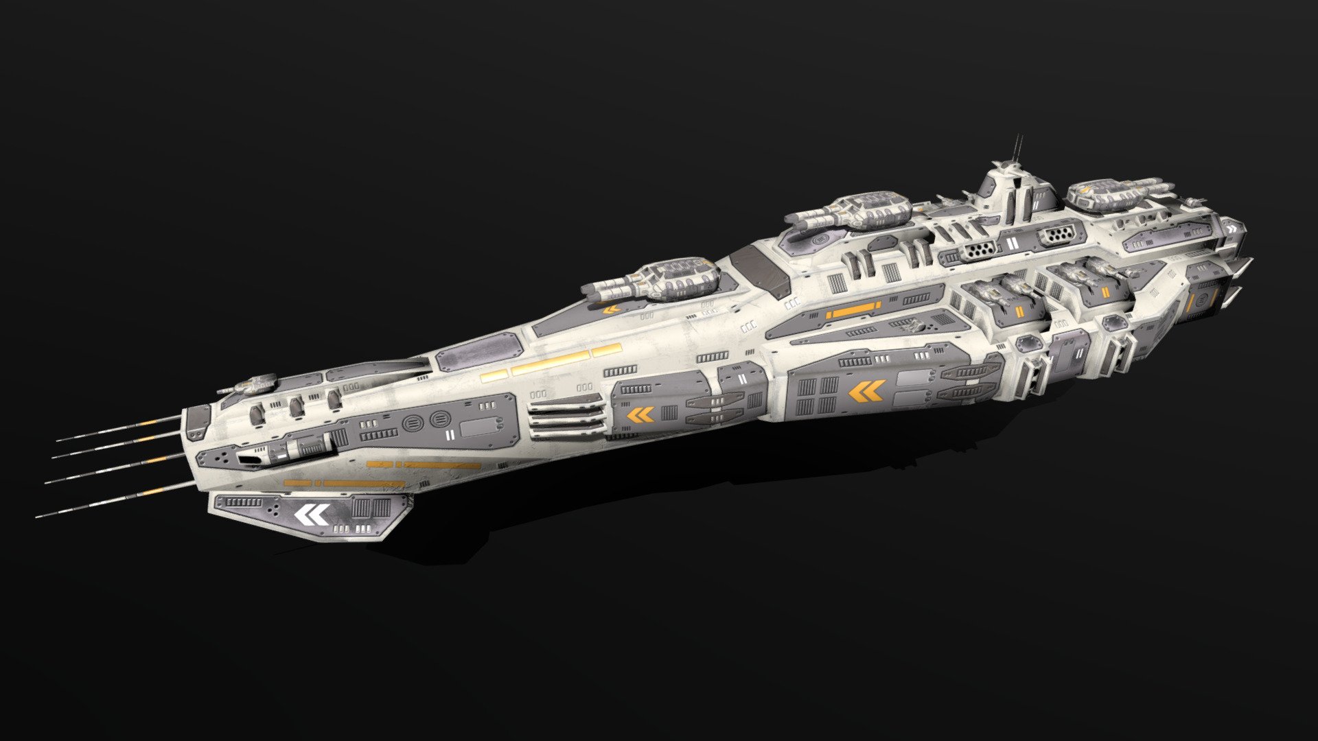 Marwitz Class Cruiser - Buy Royalty Free 3d Model By Msgdi [ac92147 