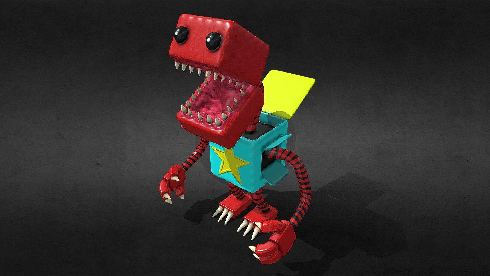 Boxy Boo [JEWELY ROBOT SKIN] - 3D model by ArachnoBoy (@vang807