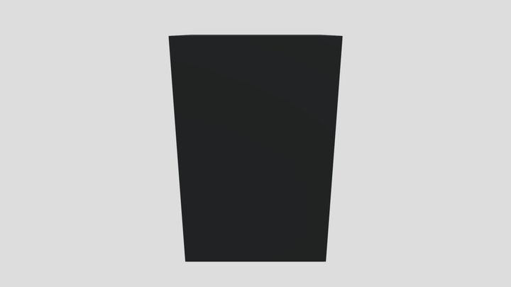 wooden box 3D Model