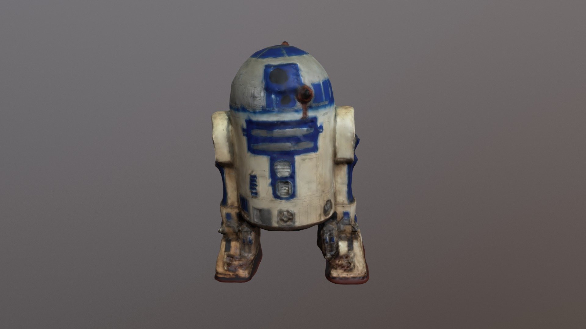 R2D2 Scupture - 3D model by TrentSettles49 [ac92829] - Sketchfab