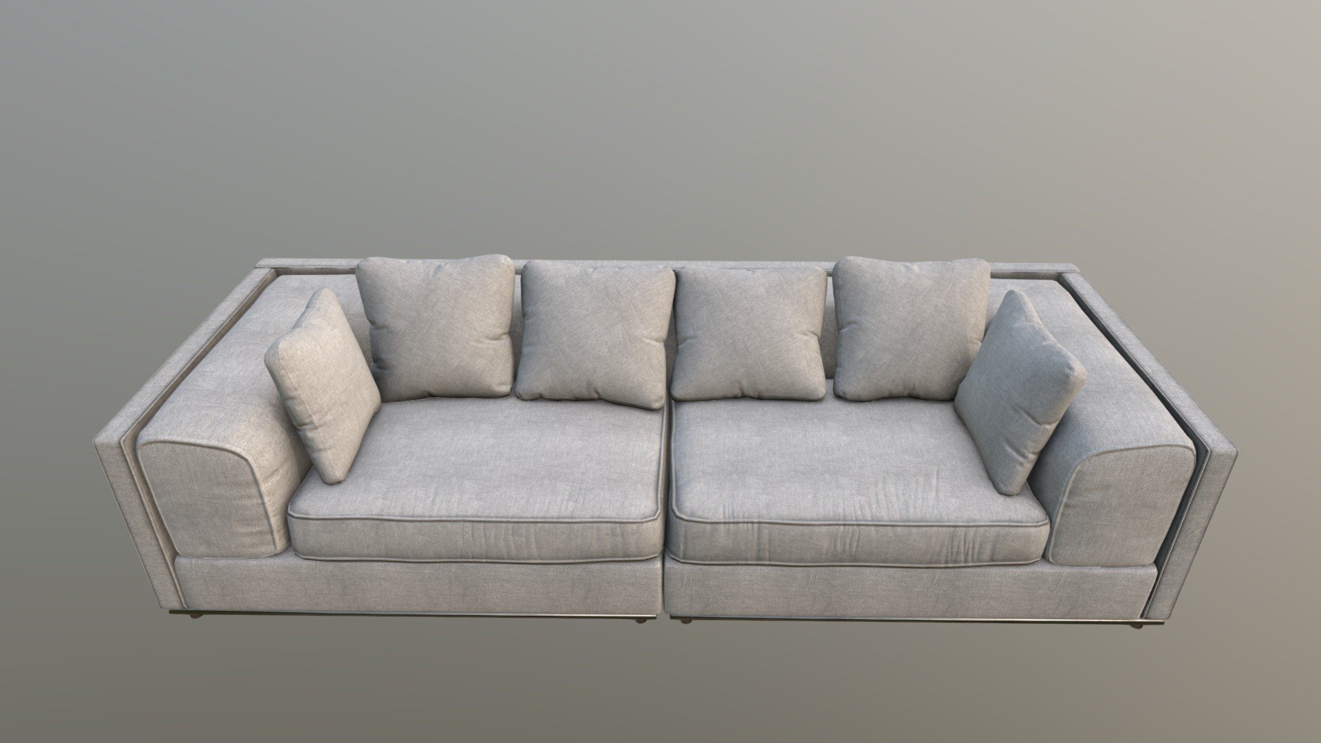 Modern Sofa - Download Free 3D model by 3dimentionalben [ac92f6e ...