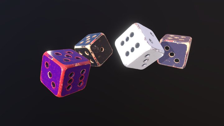 Dices 3D Model