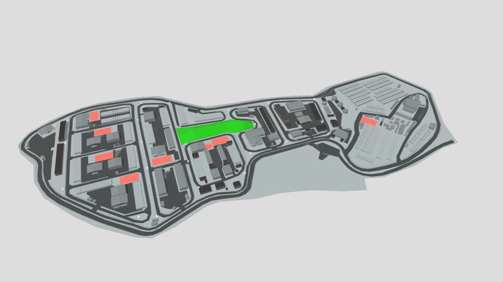 Samos Closed Controlled Access Centre (CCAC) 3D Model