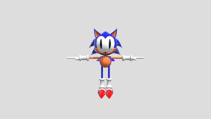 Rewrite Sonic 3D Model