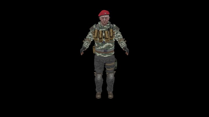 Battlefield Bad Compandy 2 RUS Support – Modello 3D gratuito STL